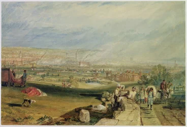 Leeds (wc, vászonpapírra)